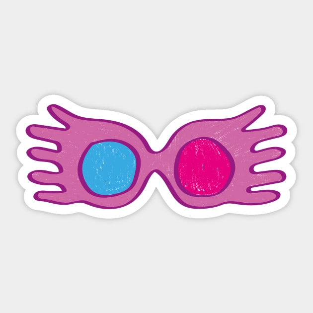 luna lovegood Sticker by aytchim